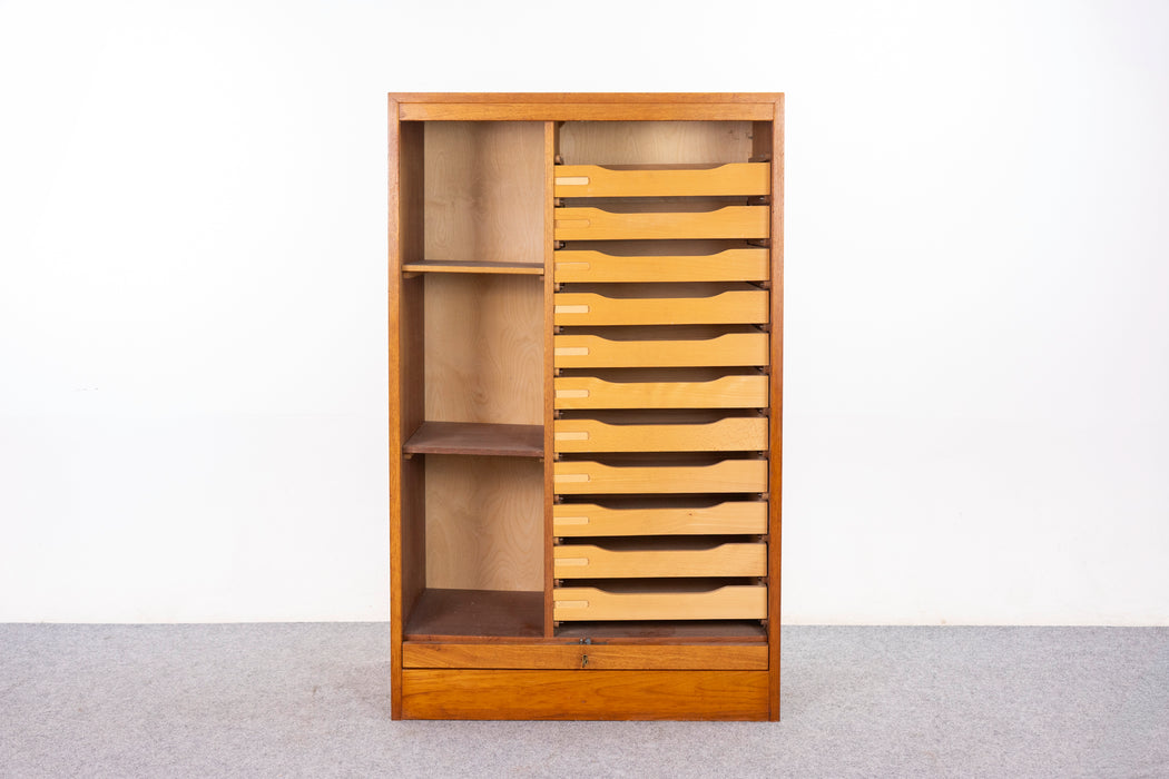 Scandinavian Teak File Cabinet by Vifa - (327-102)