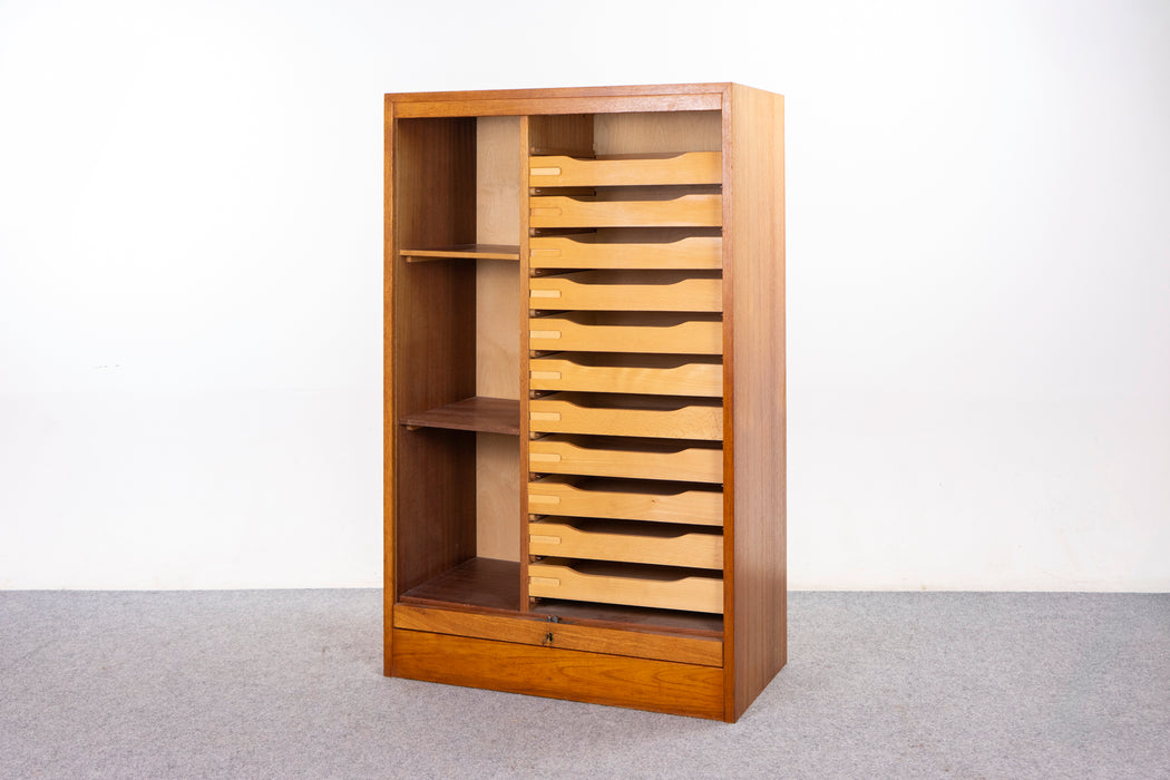 Scandinavian Teak File Cabinet by Vifa - (327-102)