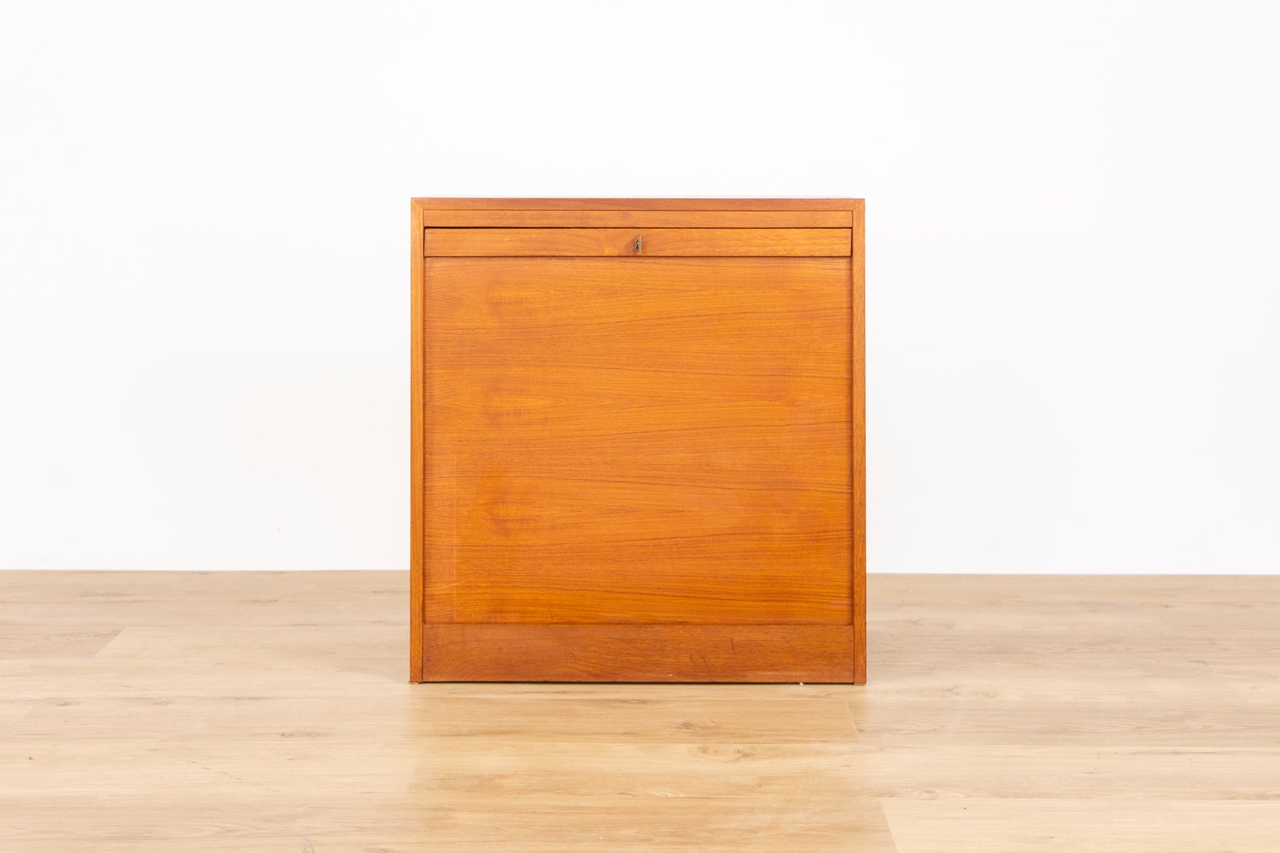 Danish Modern Teak File Cabinet - (327-104)