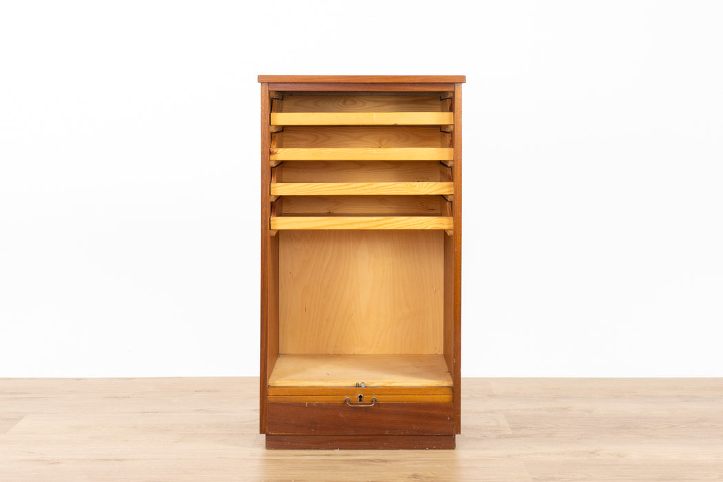 Danish Modern Teak File Cabinet - (327-106)
