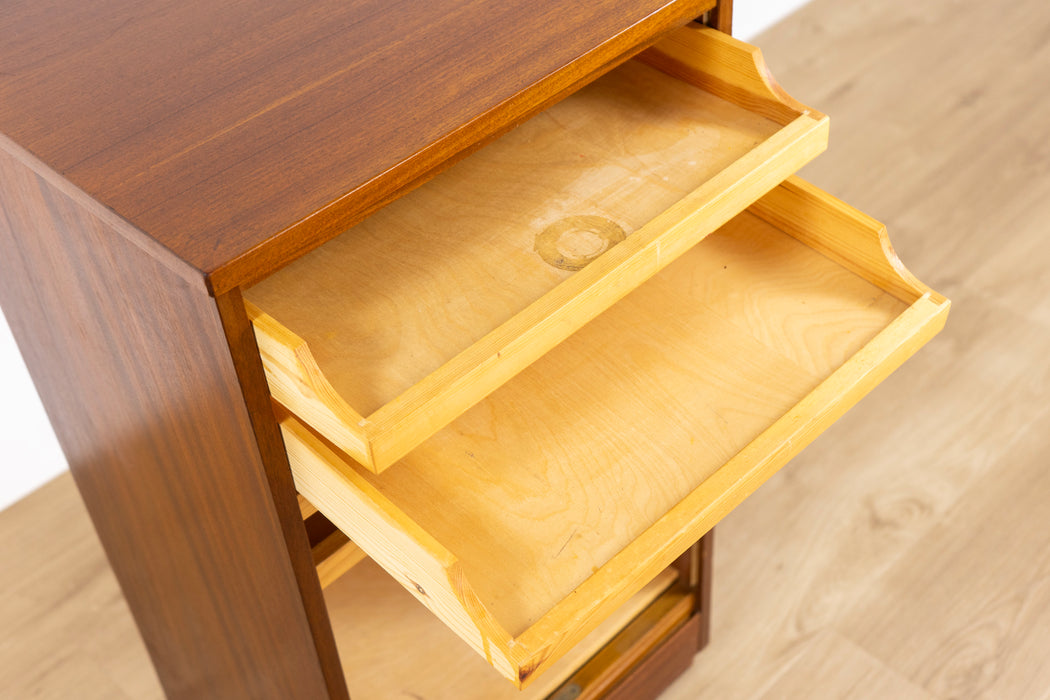 Danish Modern Teak File Cabinet - (327-106)