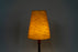 Mid-Century Modern Teak Floor Lamp with Side Table - (D1540)