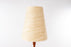 Mid-Century Modern Teak Floor Lamp with Side Table - (D1540)
