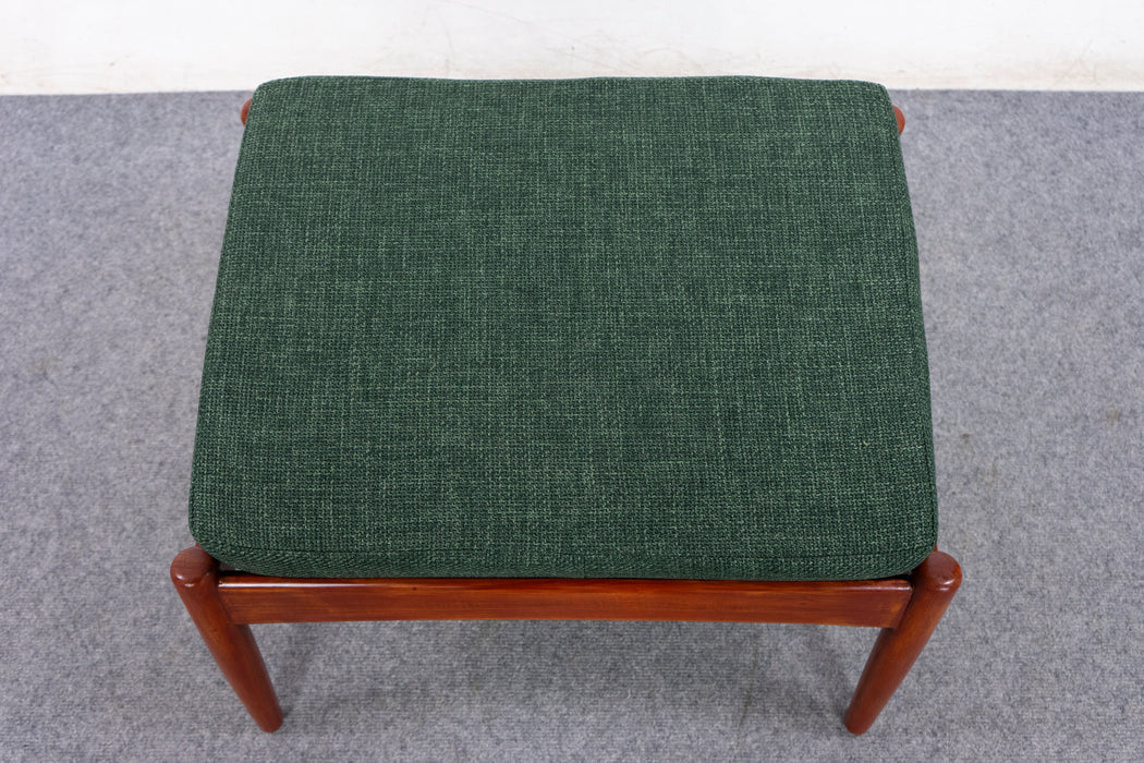 Danish Modern Teak Footstool - (D1393)