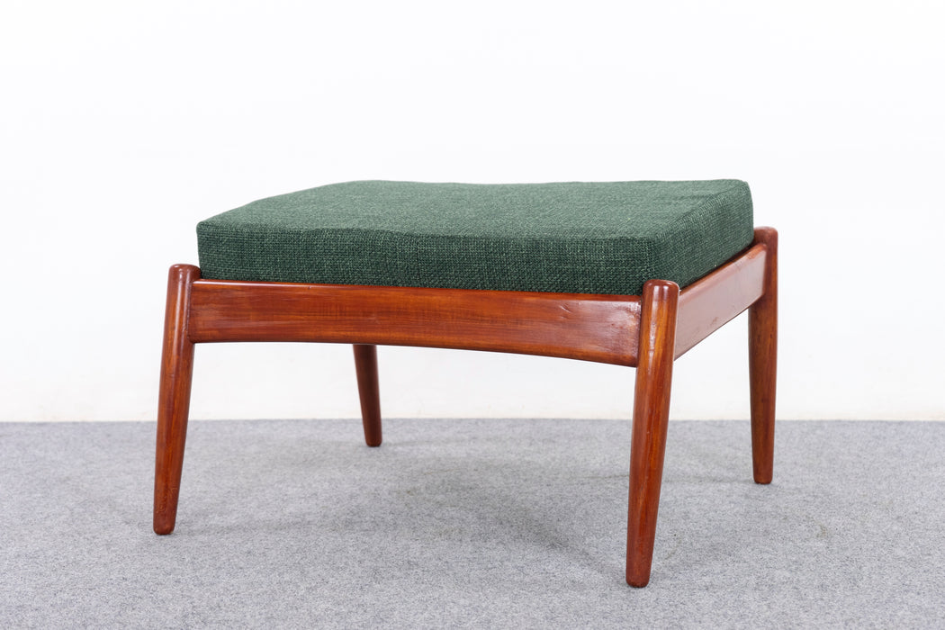 Danish Modern Teak Footstool - (D1393)