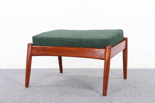 Danish Modern Teak Footstool - (D1393)
