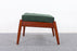 Danish Modern Teak Footstool - (D1393)