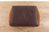 Danish Mid Century Teak & Leather Footstool - (D1596)