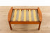 Danish Mid Century Teak & Leather Footstool - (D1596)