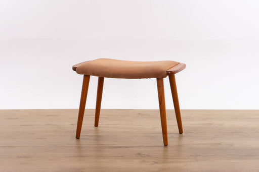 Danish Modern Teak Footstool - (D1628)