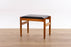 Mid-Century Modern Teak Footstool - (D1629)