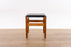 Mid-Century Modern Teak Footstool - (D1629)