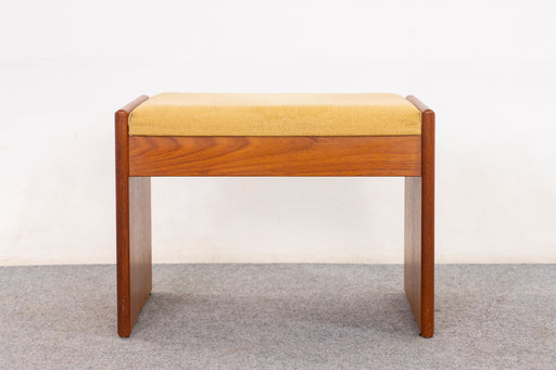 Danish Modern Teak Footstool by Vamdrup Stolefabrik - (D1453)