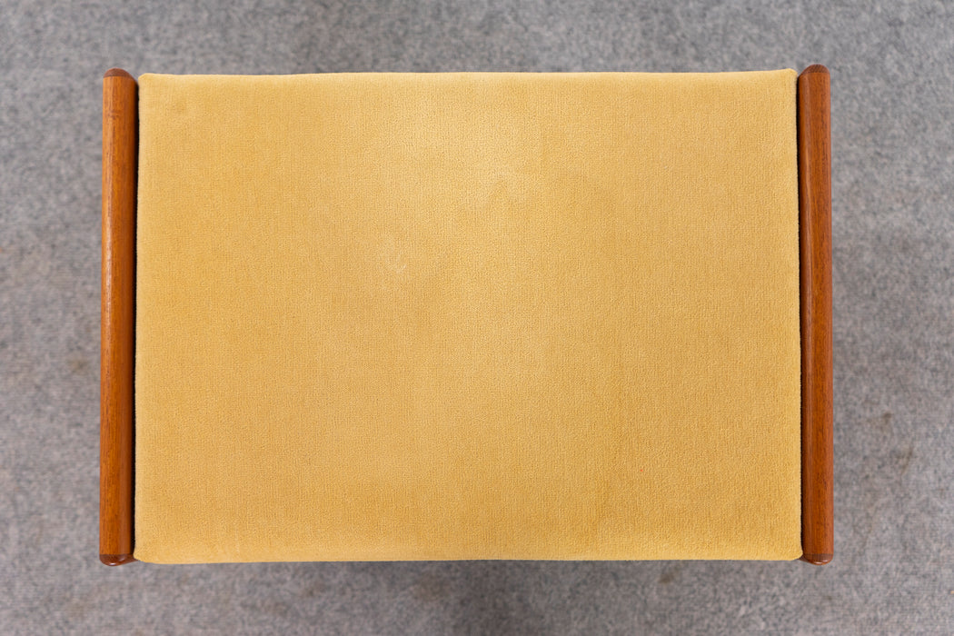 Danish Modern Teak Footstool by Vamdrup Stolefabrik - (D1453)