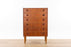 Danish Modern Teak Dresser - (327-005)