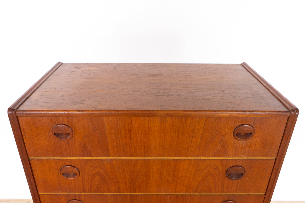 Danish Modern Teak Dresser - (327-005)