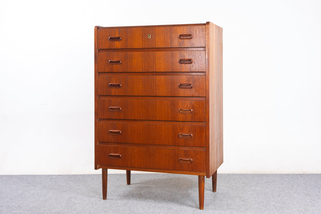 Danish Mid-Century Teak Dresser- (327-018)