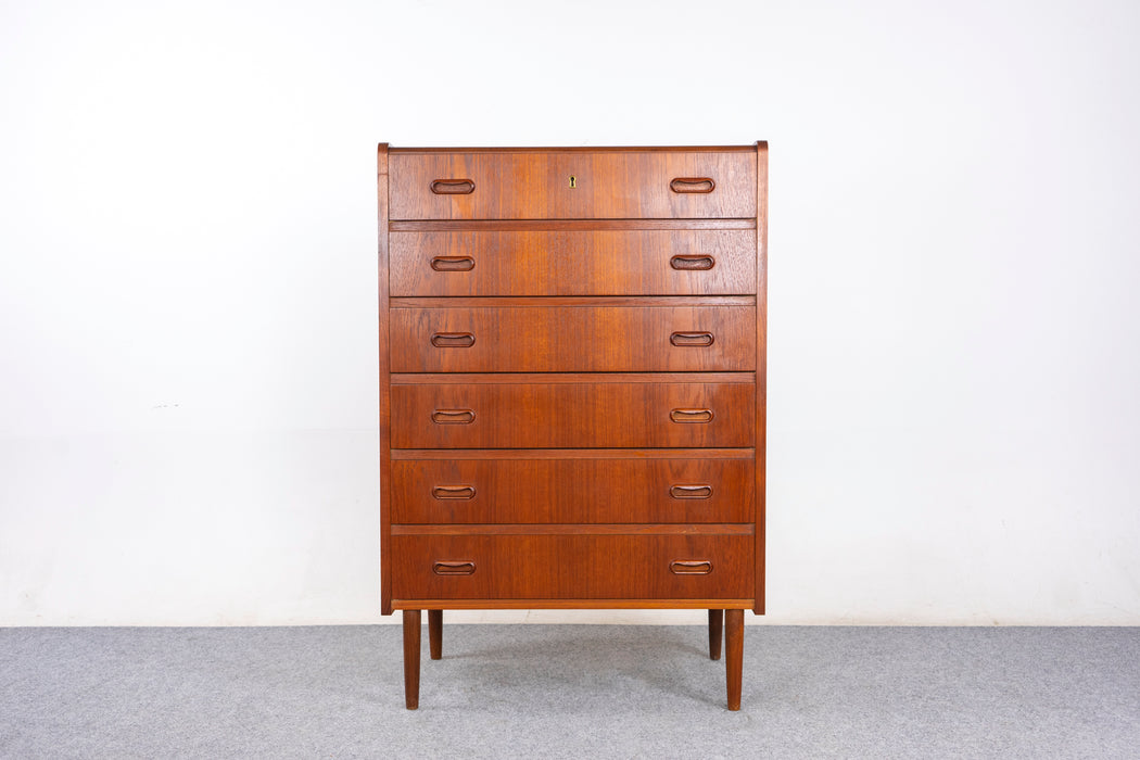Danish Mid-Century Teak Dresser- (327-018)