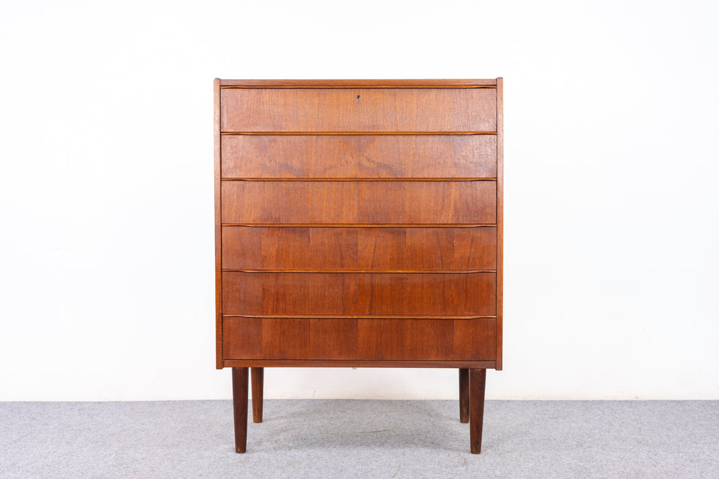 Danish Modern Teak Dresser - (327-156)