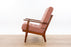 Danish Modern Teak Lounge Chair - (327-077)