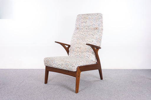 Danish Teak Reclining Lounge Chair by Christian Sorensen - (D1497)