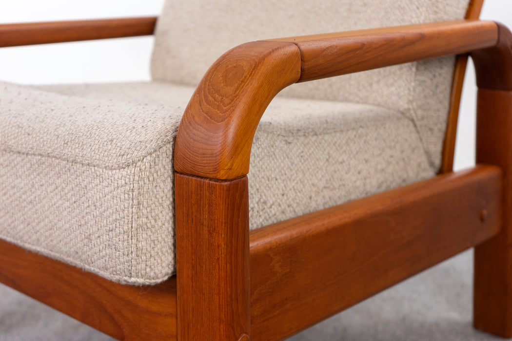Danish Modern Teak Lounge Chair by Durup - (326-058.3)