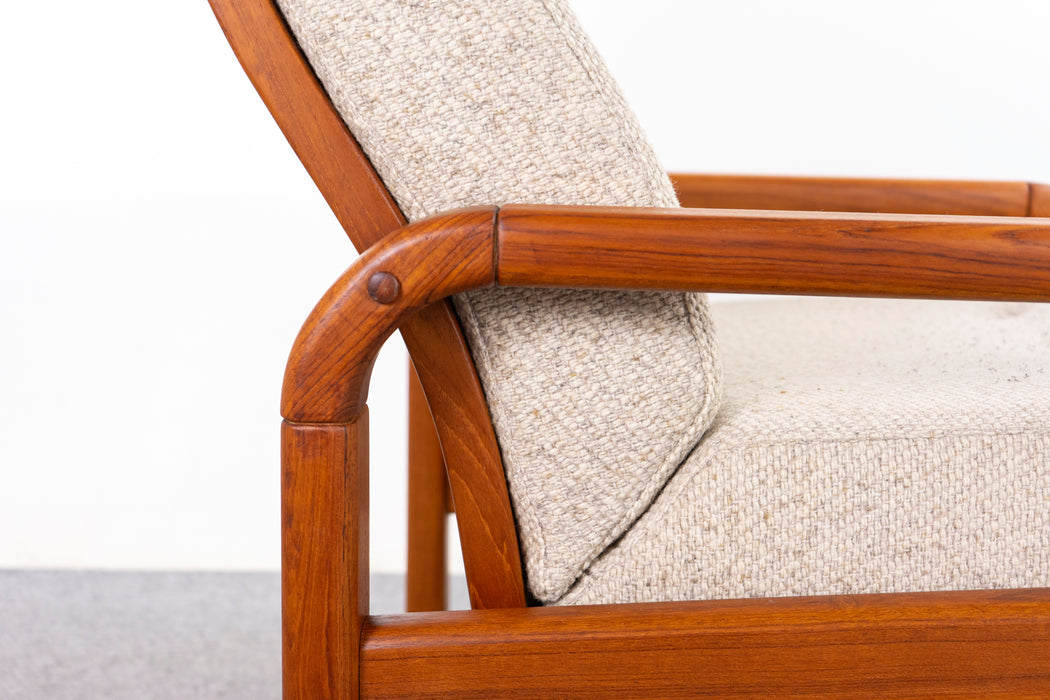 Danish Modern Teak Lounge Chair by Durup - (326-058.3)