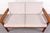 Teak Danish Loveseat - (D1446)