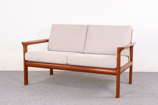 Danish Mid-Century Teak "Borneo" Loveseat by Sven Ellekaer   - (D1446)
