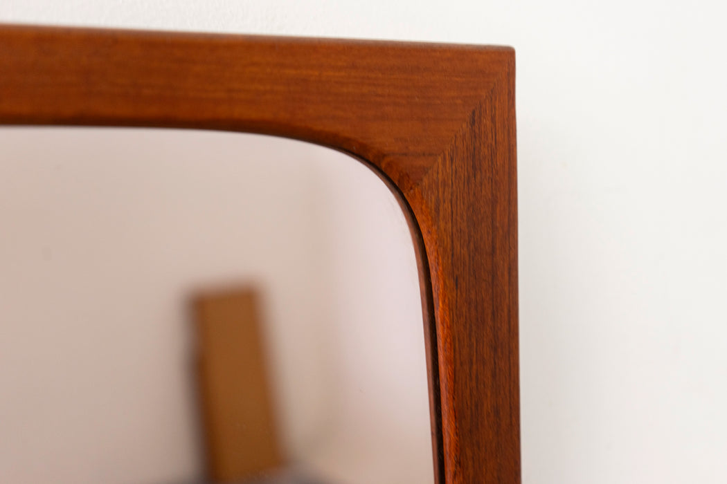Teak Danish Mirror - (326-130)