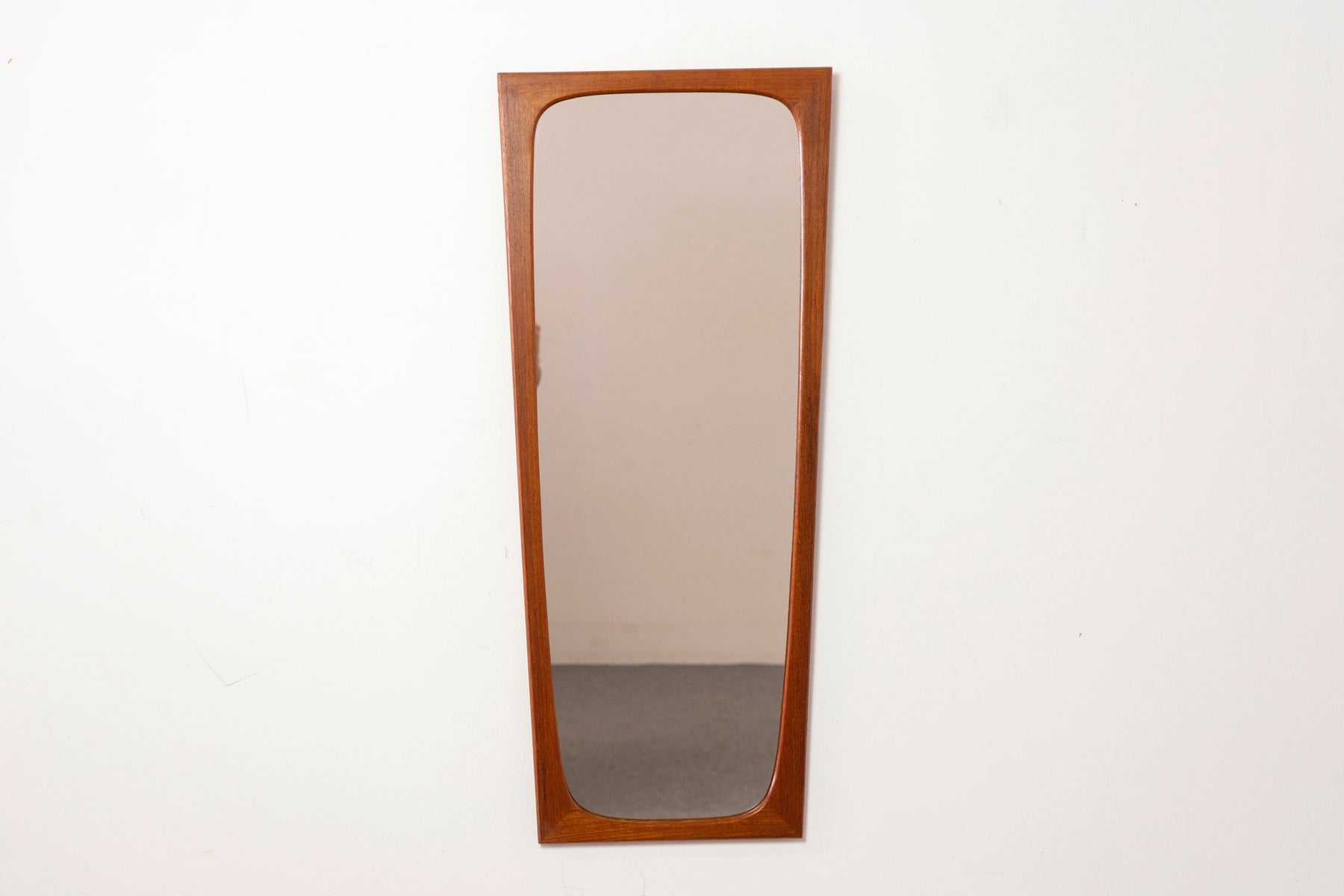Teak Danish Mirror - (326-130)