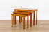 Danish Modern Teak Nesting Tables - (D1548)