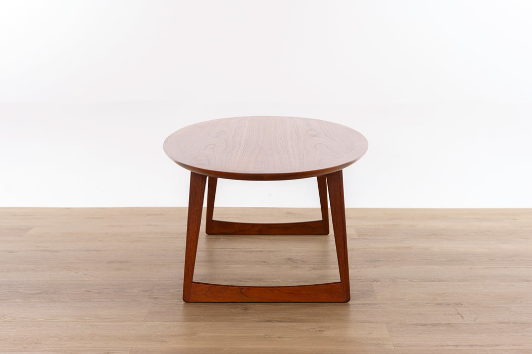 Danish Modern Teak Coffee Table - (D1589)