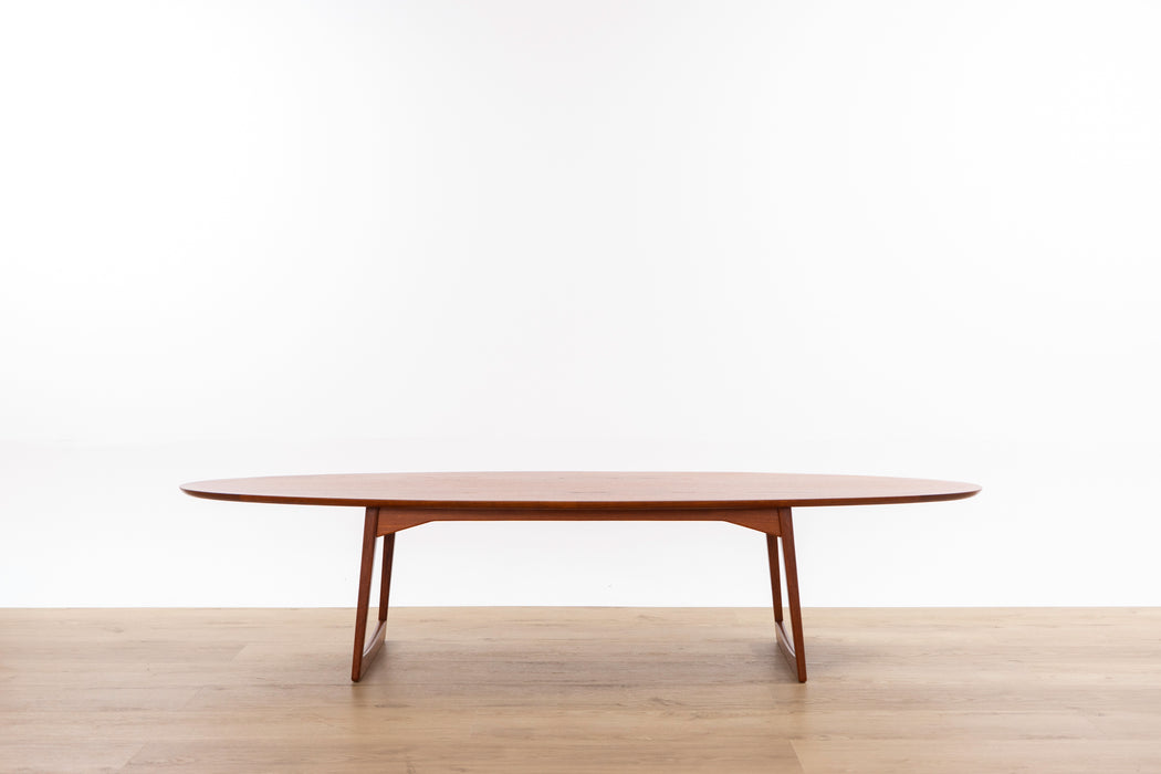 Danish Modern Teak Coffee Table - (D1589)