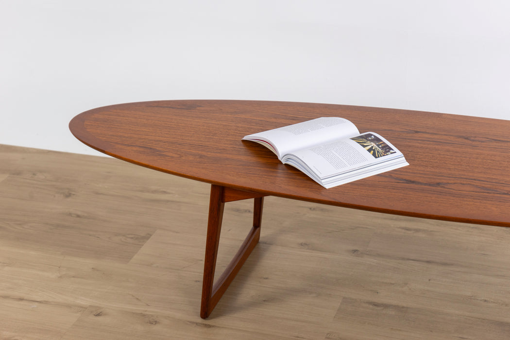 Danish Modern Teak Coffee Table - (D1589)