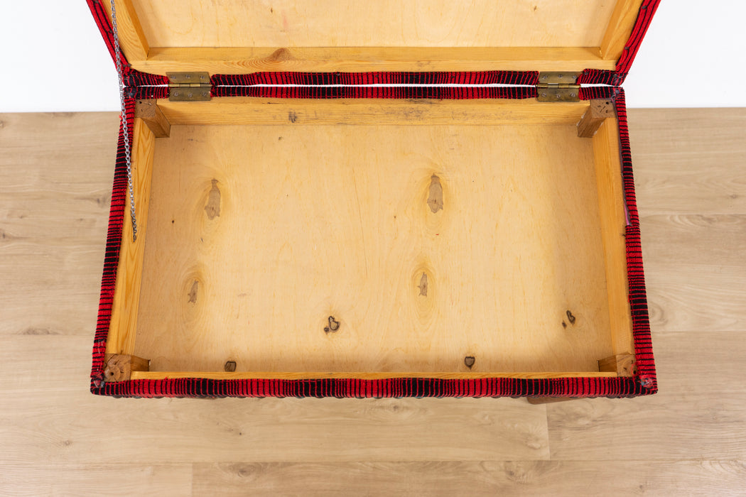 Mid-Century Modern Teak Piano Bench - (325-255)