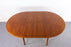 Danish Mid Century Teak Round Dining Table  - (D1500)