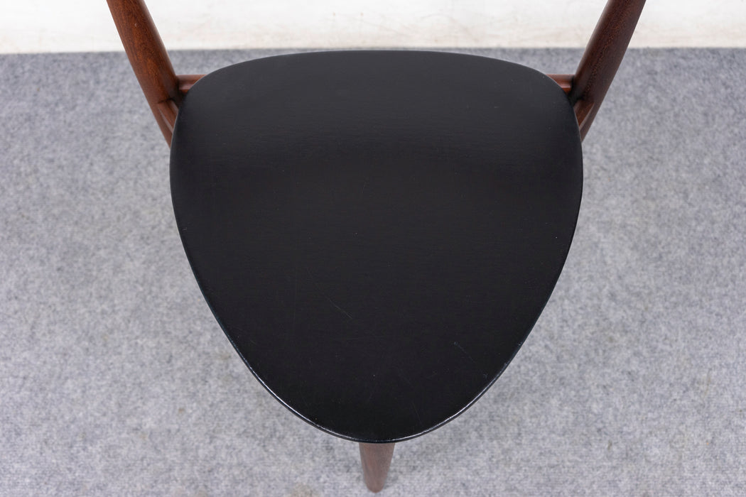 1 Teak Danish "Roundette" Dining Chair by Hans Olsen - (D1483.2)