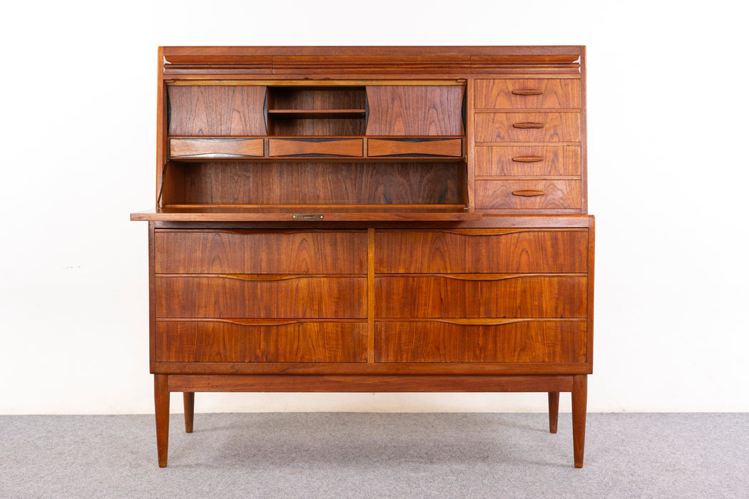 Teak Secretary Desk by Erling Torvits - (326-069)
