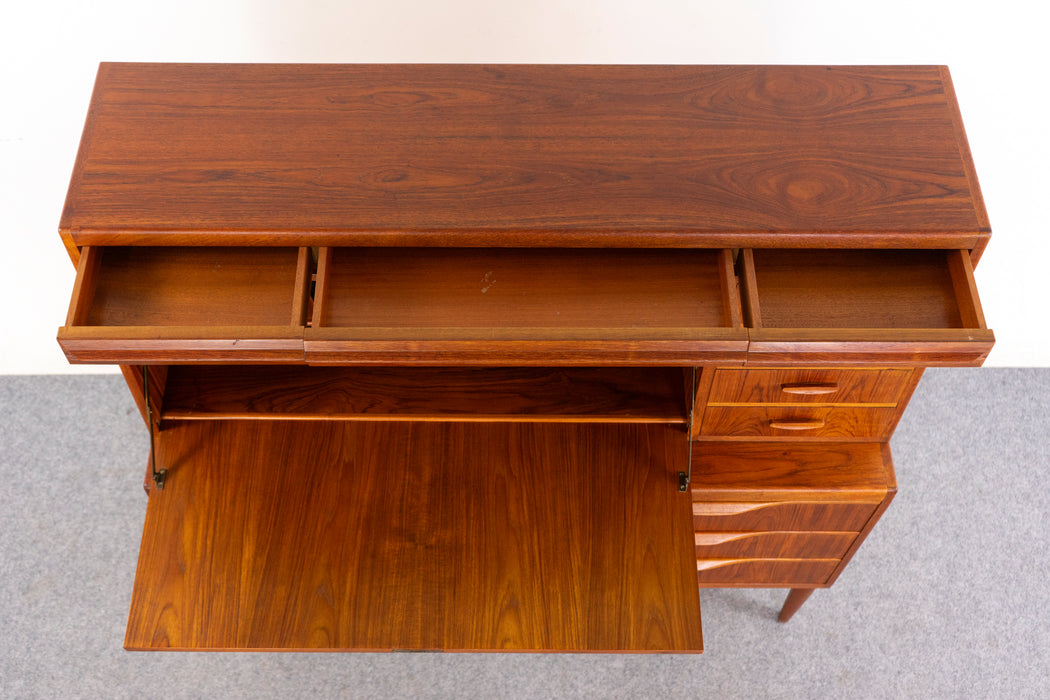 Teak Secretary Desk by Erling Torvits - (326-069)