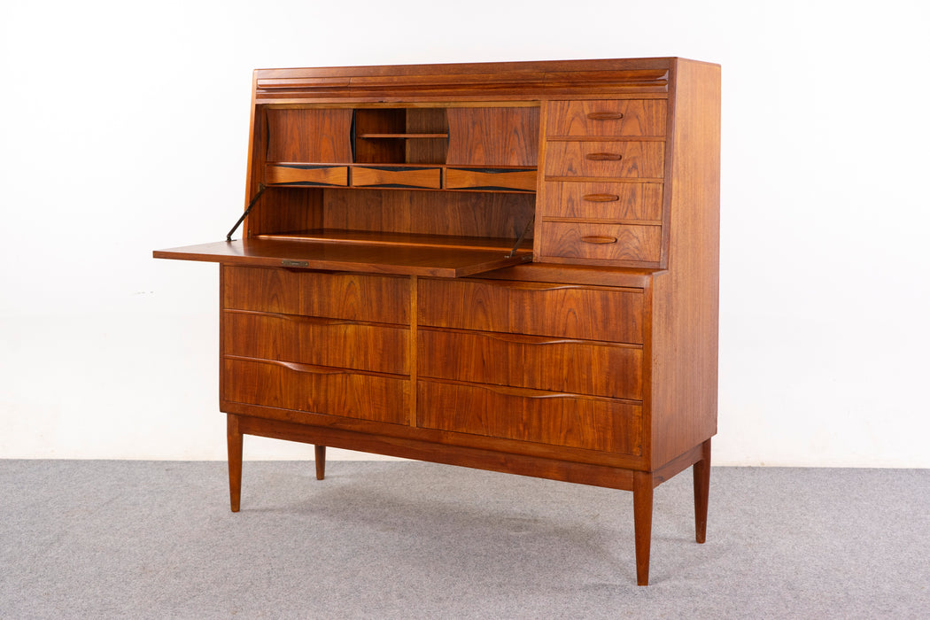 Teak Secretary Desk by Erling Torvits - (326-069)