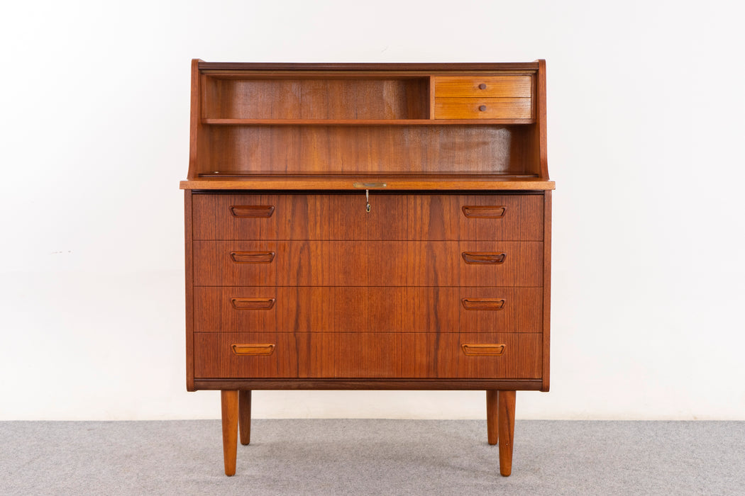 Danish Teak Secretary Desk by Poul Jessen - (D1463)