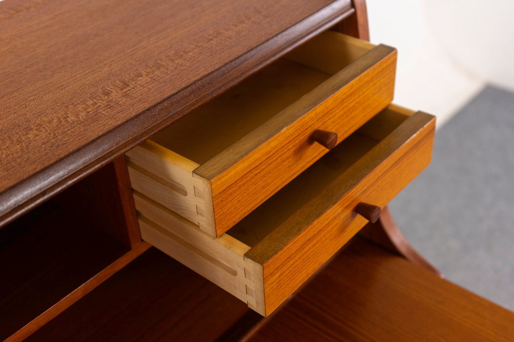 Danish Teak Secretary Desk by Poul Jessen - (D1463)