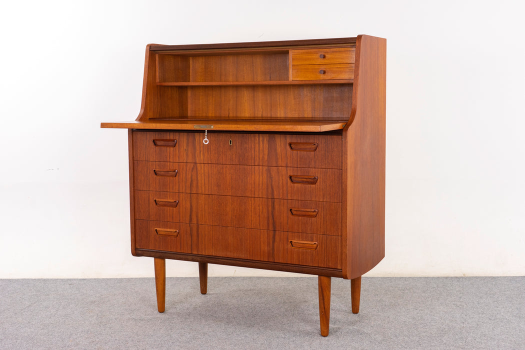 Danish Teak Secretary Desk by Poul Jessen - (D1463)