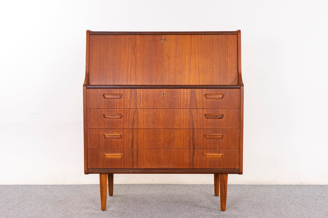 Danish Teak Secretary Desk by Poul Jessen - (D1463)