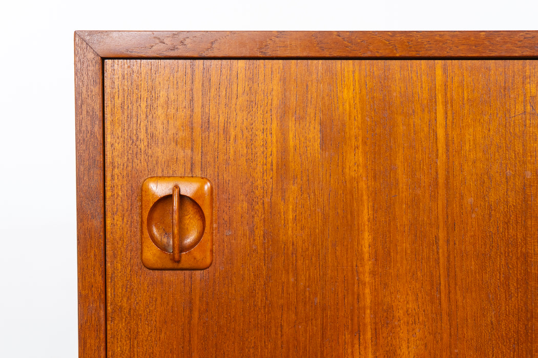 Danish Mid Century Teak Cabinet - (327-066)
