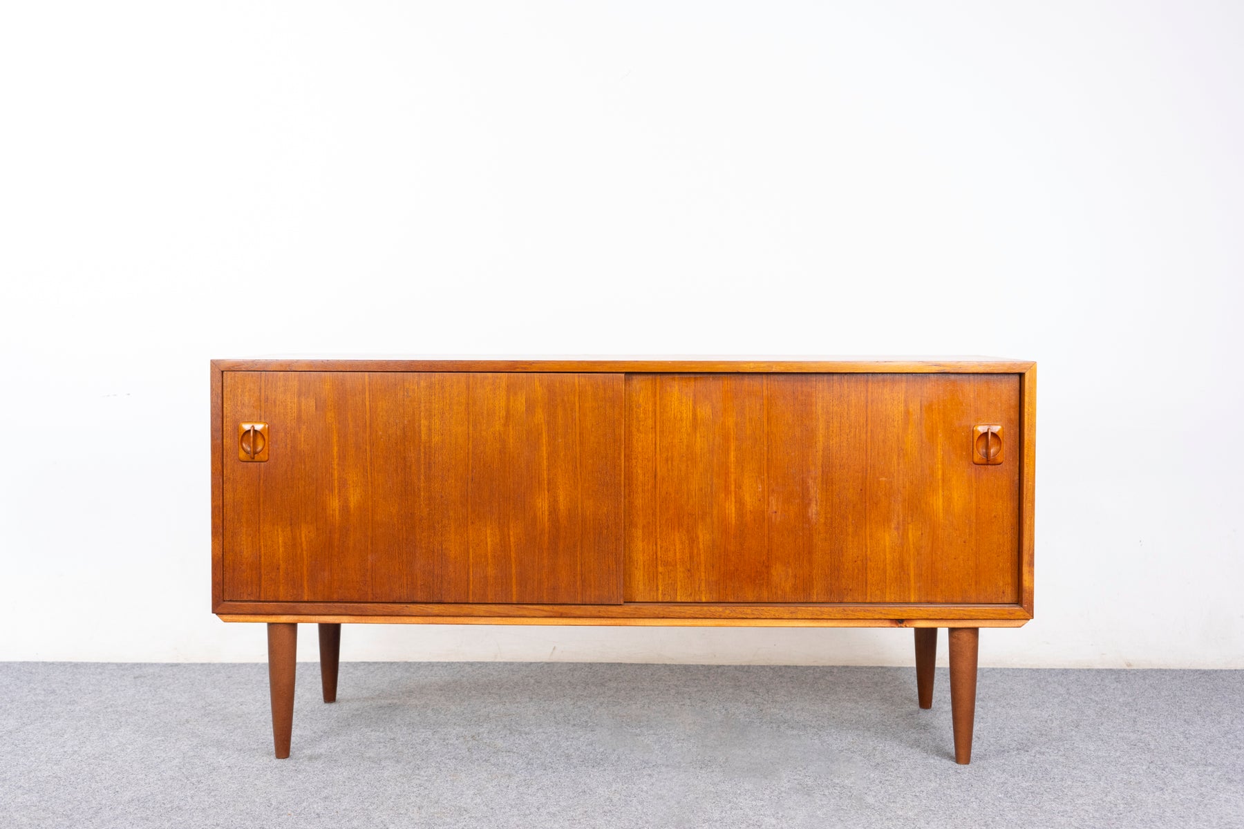 Danish Mid Century Teak Cabinet - (327-066)