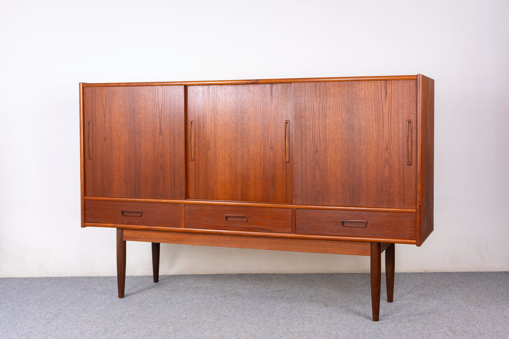 Danish Modern Teak Sideboard - (327-076)
