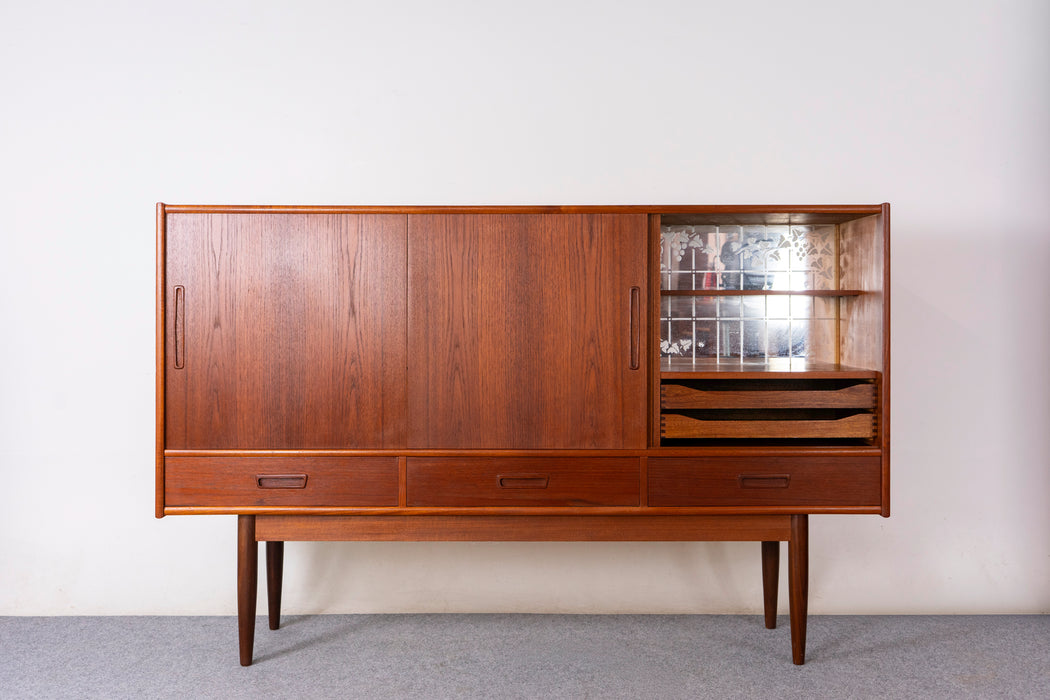 Danish Modern Teak Sideboard - (327-076)