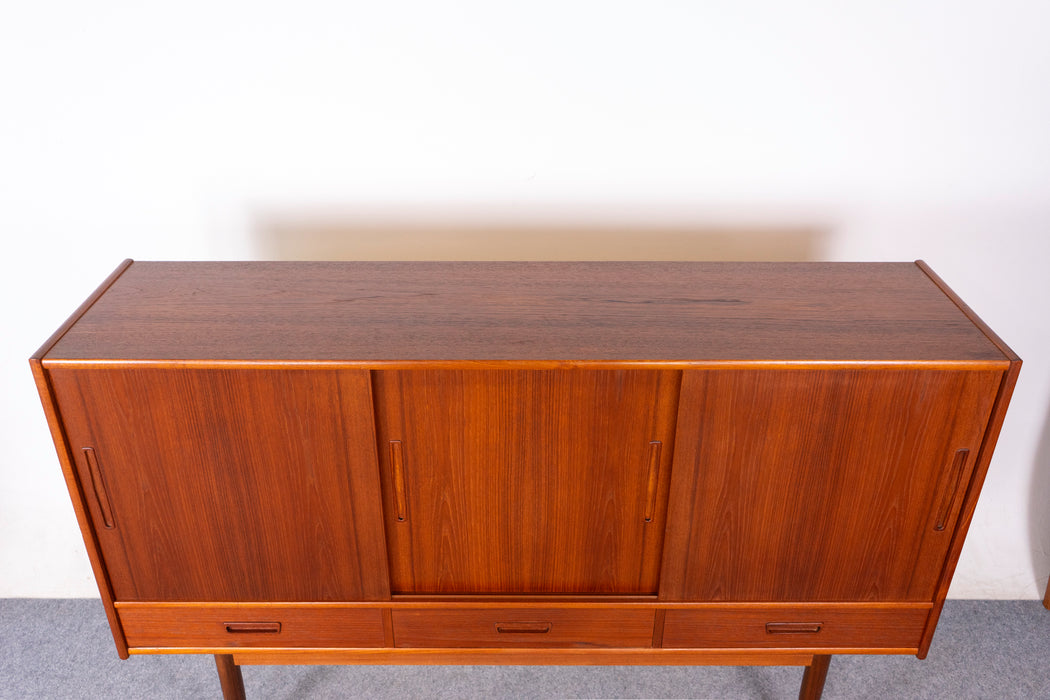 Danish Modern Teak Sideboard - (327-076)